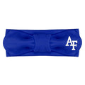 Creative Knitwear Air Force Falcons Infant Girls Royal Blue Solid Hair Knot Hair Tie Bow Embroidered Logo - Size Newborn - 4T