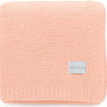 SARANONI Bamboni Luxury Baby Blanket | Cozy & Soft Plush Receiving Blankets | Perfect for Girls & Infant Baby Boy Blankets | Peach - 30” x 40"