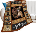 Cute French Bulldog Blanket Funny Dog French Bulldogs Throw Blankets Gifts for Girls Boys Cozy Warm Soft Fuzzy Flannel Throws Plush Stuffed Animal Pet Fleece Blanket Gifts for Men Women 50"x60"