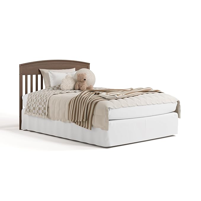 Graco Benton 5-in-1 Convertible Crib (Hazelnut) – GREENGUARD Gold Certified, Converts from Baby Crib to Toddler Bed, Daybed and Full-Size Bed, Fits Standard Full-Size Mattress