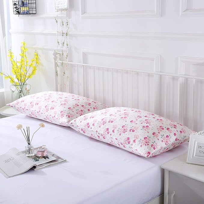 SLPBABY Silk Pillowcase for Hair and Skin with Hidden Zipper Print (Queen, Pattern29)