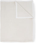Little Unicorn Premium Quilted Throw | Super Soft, Multi-Layered Muslin XL Blanket| Great for Kids & Families (Tan Gingham)