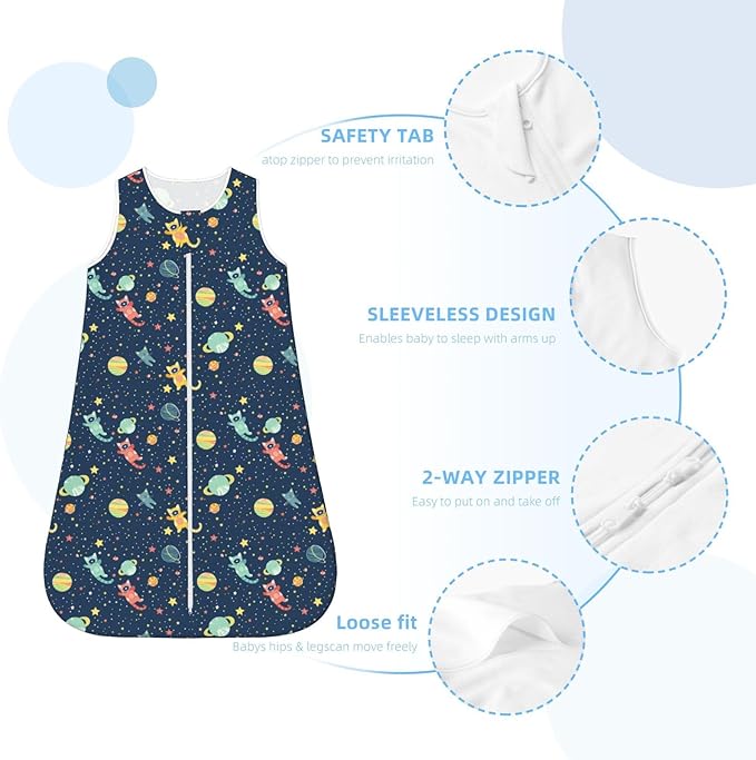 Baby Wearable Blanket Infant Boys Girls Sleeping Bag For Newborn Unisex Baby Stuff Sleep Sack Suit