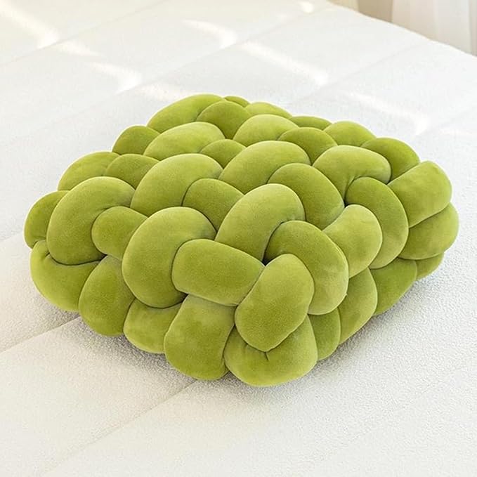 Velvet Chunky Bulky Giant Arm Knitting Yarn, Super Soft Jumbo Tube Weight, Fluffy DIY Crochet Hand Making Washable Yarn for Blanket, Pet Bed, Rugs, Pillow (1.1lb-Green)