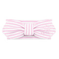 Creative Knitwear Alabama Crimson Tide Infant Girls Pink/White Striped Hair Knot Headband Embroidered Logo - Size Newborn - 4T