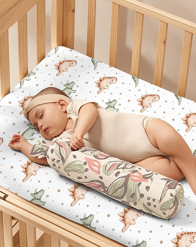 Pack and Play Sheets 2 Pack, Fitted Jersey Knit Mini Crib Sheets for Baby Boys and Girls, Compatible with Graco Pack N Play and Mini Crib Mattress (Turtle & Shark, Pack N Play/Mini Crib Sheets)