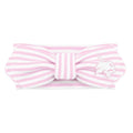 Creative Knitwear Texas State Bobcats Infant Girls Pink/White Striped Hair Knot Headband Embroidered Logo - Size Newborn - 4T