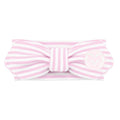 Creative Knitwear Colorado State Rams Infant Girls Pink/White Striped Hair Knot Headband Embroidered Logo - Size Newborn - 4T