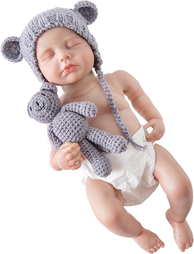 Jastore Infant Newborn Photography Prop Photo Crochet Boys Girls Knit Toy Rabbit Hats