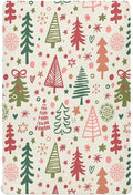 Crib Sheet, Unisex Crib Sheet, Soft and Comfortable for Standard Crib and Toddler Mattress, Christmas Tree