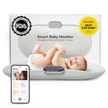 Woddle Multifunctional Smart Baby Changing Pad with Medical Grade Scale for Critical Weight Monitoring + AI App, Noise Machine, Warmer, Night Light, Touchscreen Tracker, All-in-One