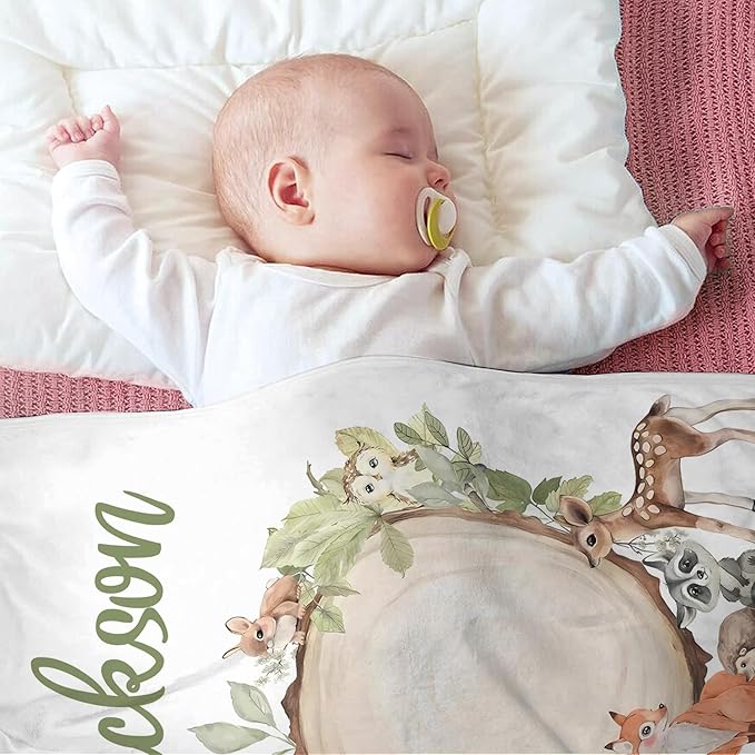 Custom Baby Blanket,Personalized Blankets for Kids with Names,Customized Blankets with Name for Boy,Personalized Baby Blanket for Girl Customized Blanket,Gift for Birthday Christmas(30"X40")