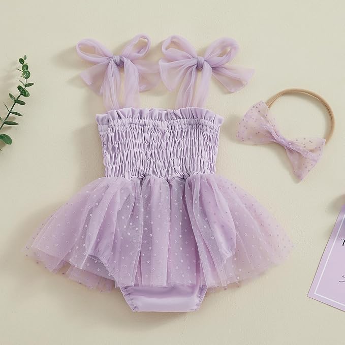 Meihuida Newborn Baby Girl Sleeveless Rompers Summer Clothes Cotton Bodysuit with Headband