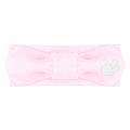 Creative Knitwear Clemson Tigers Infant Girls Pink Solid Hair Knot Headband Embroidered Logo - Size Newborn - 4T