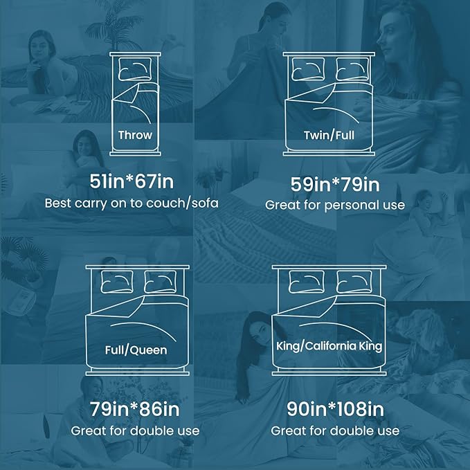 Elegear Revolutionary Cooling Blanket Twin, Absorbs Heat to Keep Body Cool for Night Sweats, Arc-Chill Cool 3.0 Fiber Q-Max>0.5 for Hot Sleepers, Lightweight Summer Cold Blankets for Sleeping, Grey