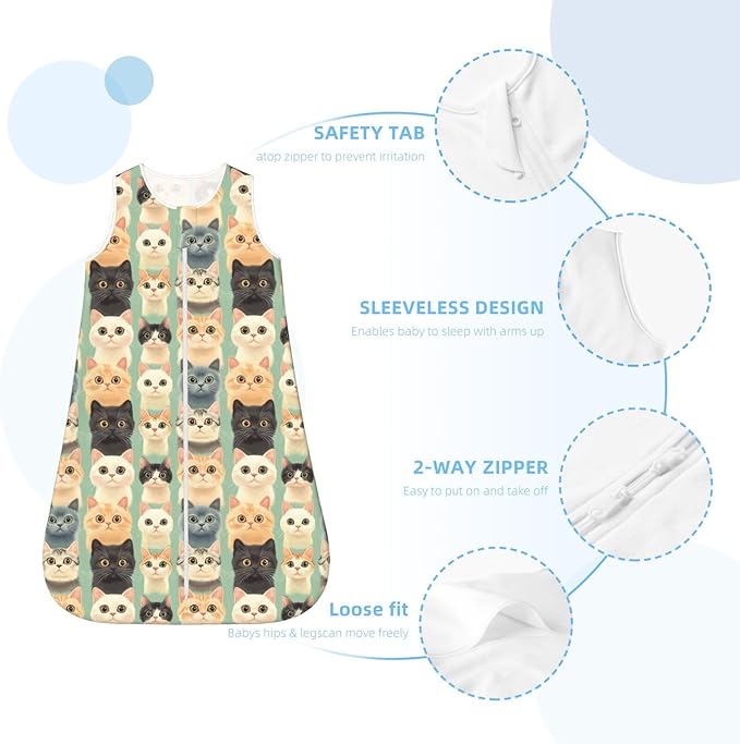 Baby Wearable Blanket Infant Boys Girls Sleeping Bag For Newborn Unisex Baby Stuff Sleep Sack Suit