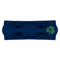 Creative Knitwear Notre Dame Fighting Irish Infant Girls Navy Solid Hair Knot Headband Embroidered Logo - Size Newborn - 4T