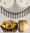Stuffed Animal Storage Hammock Corner X-Large with LED Light - Baby Hammock Hanging Holder Plushies Net for Stuff Animals Organizer - Cute Room Decor Aesthetic Kids Toddler Nursery Bedroom