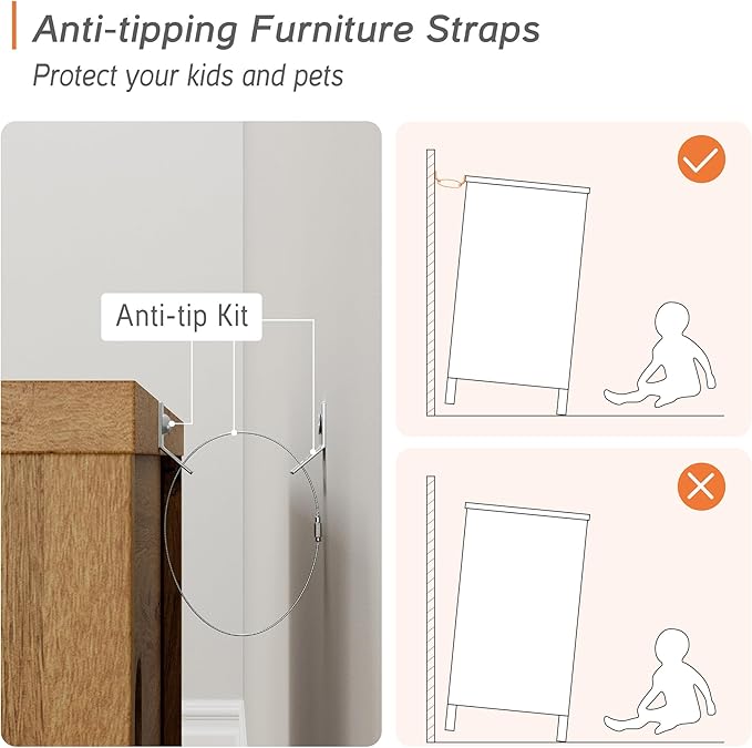 WAMPAT 12 Drawer Wood Dresser for Bedroom, 2-in-1 Extra Wide Chest of Drawers, Modern Storage Organizer Units with Solid Wood Legs for Closet, Living Room, Kids Room, Nursery, Oak Brown, 94.4"
