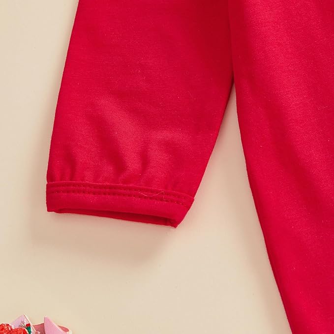 Merqwadd Baby Coming Home Outfit Boy Girl Cotton Long Sleeve Romper Jumpsuit Plain One-Piece Clothes