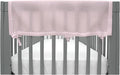 BreathableBaby Breathable Mesh Crib RailGuard Teething Cover, Light Pink, 27” Short Panel (2-Pack)