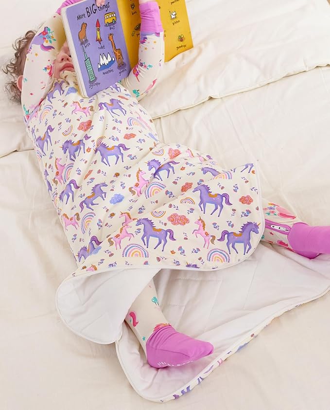 Rayon Made from Bamboo Viscose Sleep Sack 0-36 Months 1.0 Tog for Toddler and Baby sleepers 2-Way Zipper Newborn Sleep Sacks