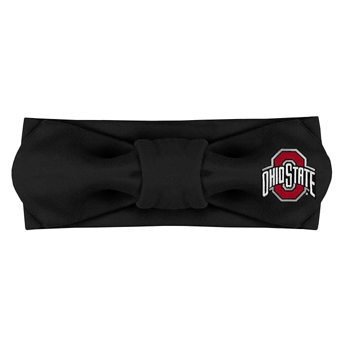 Creative Knitwear Ohio State University Buckeye Solid Hair Knot