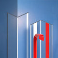 Clear Self-Adhesive Wall Corner Protectors-2 PCS of Corner Guards & Edge Protector for Baby, Furniture, Door, Tables, Cover Sharp Furniture, Easy to Install (3cmx90cm/1.18inx35.4in)
