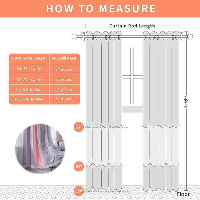 XiDi Grey and Pink Blackout Curtains for Girls Bedroom 54 Inch Length 2 Panels Rainbow Kids Grommet Window Drapes for Nursery Living Room Decro Princess Unicorn Wall Decals Pink Grey 34 Inches Wide