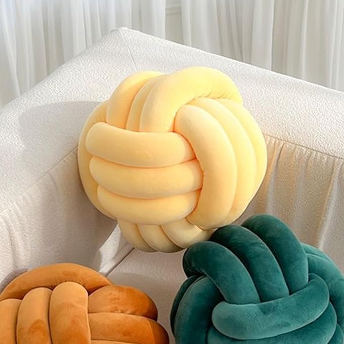 Velvet Chunky Bulky Giant Arm Knitting Yarn, Super Soft Jumbo Tube Weight, Fluffy DIY Crochet Hand Making Washable Yarn for Blanket, Pet Bed, Rugs, Pillow (1.1lb-Yellow)