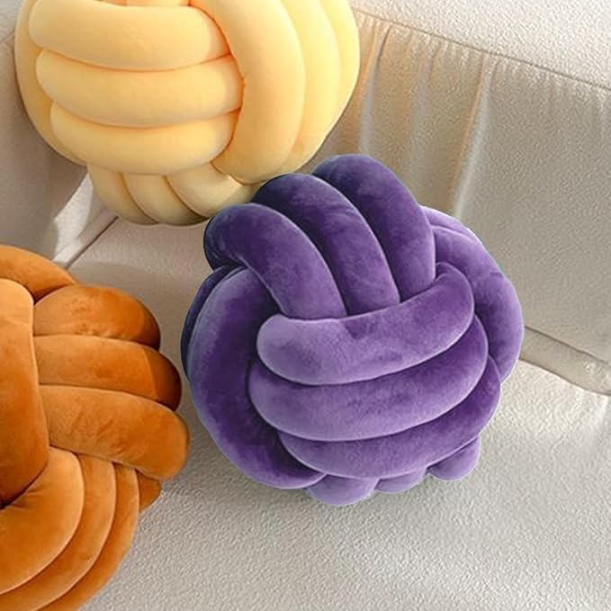 Velvet Chunky Yarn Bulky Giant Arm Knitting Y arn, Super Soft Jumbo Tube Weight, Fluffy DIY Crochet Hand Making Washable for Blanket, Pet Bed, Rugs Pillow (2.2lb-Purple)