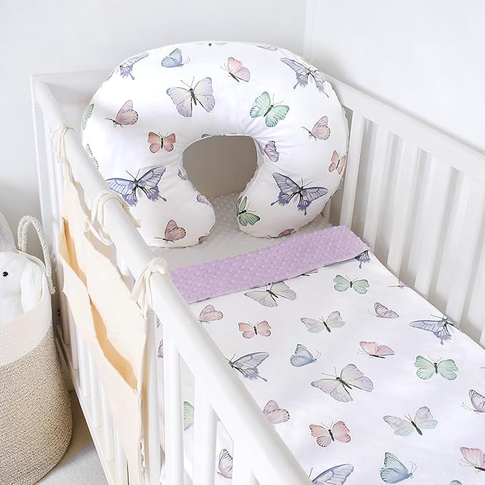 Baby Blankets for Boys Girls Soft Minky Blanket for Newborn Infant Toddler Used for Crib Stroller Nursery (Butterfly)