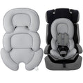PandaEar Baby Car Insert Cushion Pad, Infant Head & Body Support Pillow for Car Seats, Strollers,Carriers, Machine Washable & Portable -Grey