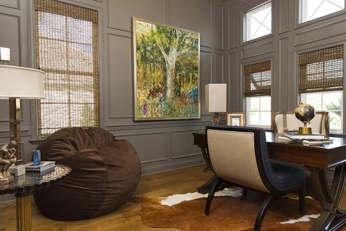 CordaRoy's Chenille Bean Bag-Convertible Bean Bag Chair-Machine-Washable Chenille Fabric Cover-for Basement,Living Room,Game Room,Dorm & More - Full Size - Espresso | Made in The USA