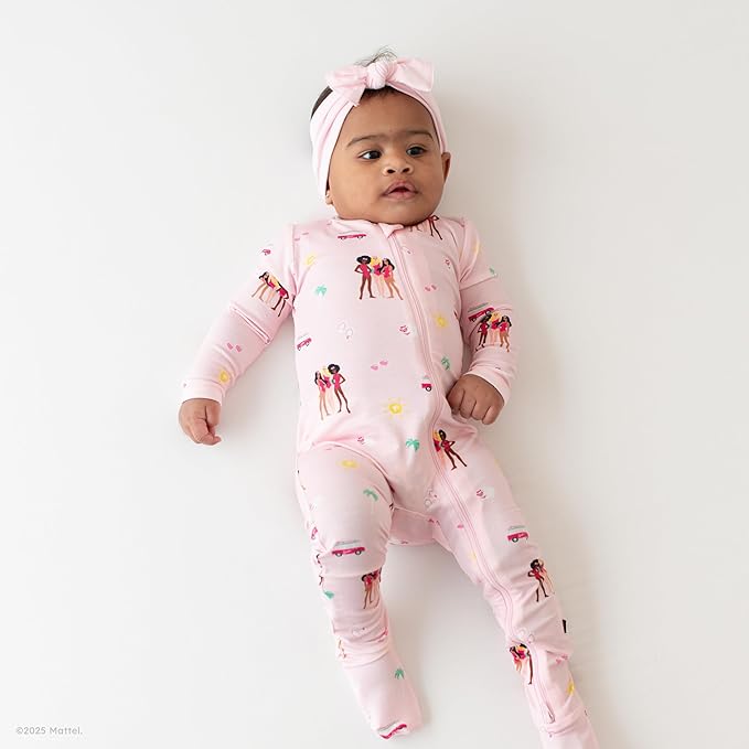 KYTE BABY Unisex Zipper Closure Footies, Rayon Made From Bamboo, 0-24 Months
