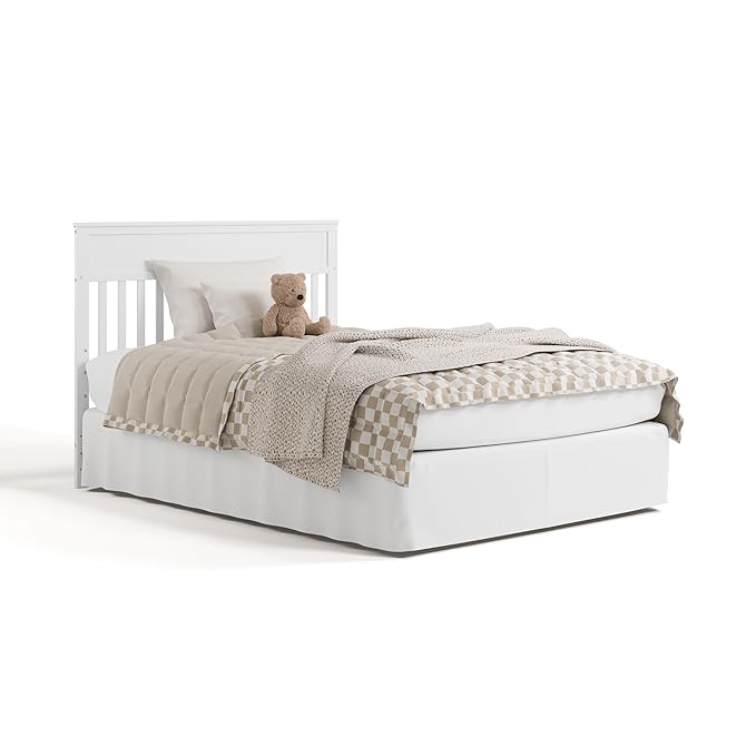 Graco Shiloh 5-in-1 Convertible Crib with Drawer – GREENGUARD Gold Certified Baby Crib Crafted from Wood, Converts to Toddler Bed, Daybed, and Full-Size Bed, White