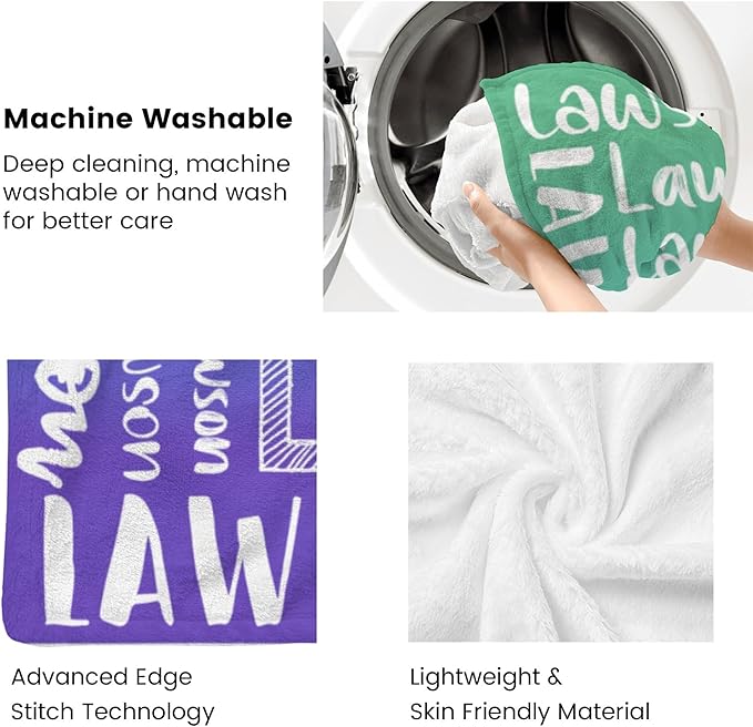Dr.TOUGH Personalized Blankets with Name Customized Baby Blankets for Girls Boys Adults Monogrammed Blankets and Throws Christmas Birthday Mothers Valentines Day Gift (Z-Colorful 07, 60''×80'')