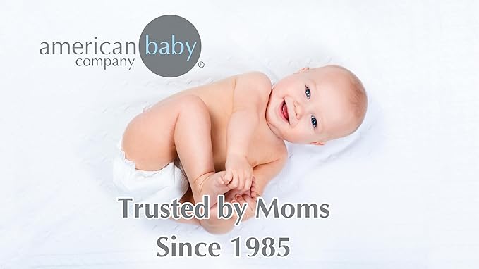 American Baby Company 2 Pack 100% Natural Cotton Fitted Mini Crib Sheets 38" x 24" - Soft & Breathable Small Nesting Portable Sheets, Fits Pack N Play Mattresses, Pink, for Boys & Girls