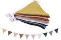 Pennant Banner Flags,Infant and toddler room decoration pennant,for Nursery Decor Baby Birthday Boho Wedding Shower Party Event (Colorful triangular flag banner98)