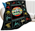 Wrestling Fleece Blanket Sports Wrestle Throw Blankets for Girls Boys Super Soft Warm Flannel Vintage Colorful Throws Gifts for Men Women Cozy Fuzzy Plush Stuffed Couch Bed Bedding Decor 60"x50"