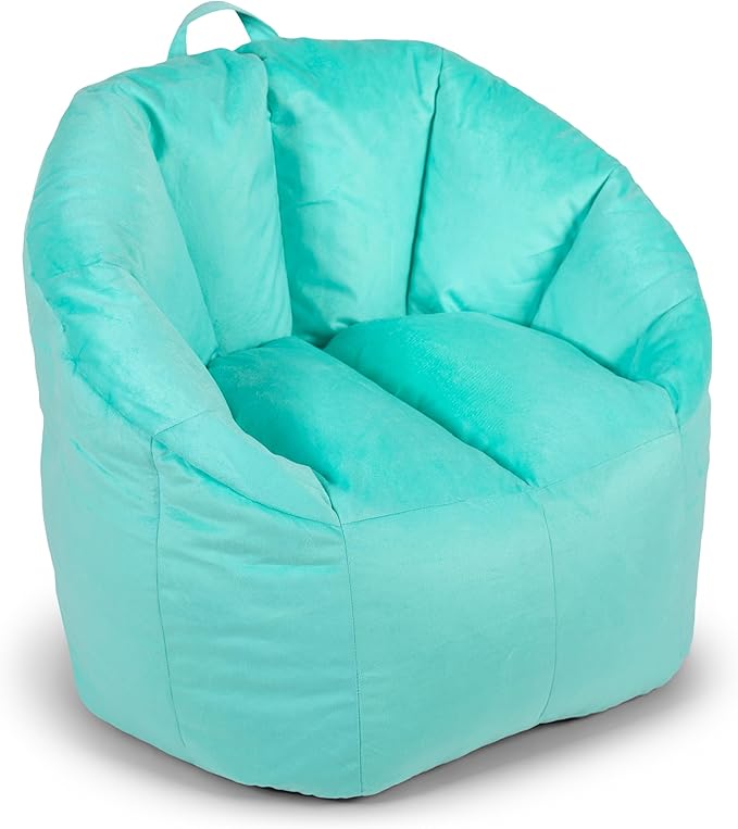 Big Joe Milano Beanbag Chair Mint Plush