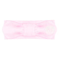 Creative Knitwear Colorado State Rams Infant Girls Pink Solid Hair Knot Headband Embroidered Logo - Size Newborn - 4T