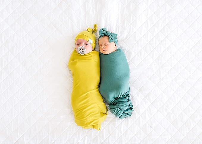 Copper Pearl Baby Swaddle Blanket - Premium Knit Baby Blanket, Large Soft Stretchy Receiving Blankets for Baby Boy and Girl, Swaddles for Newborn, Infant, and Toddler (Squirt)