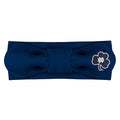 Creative Knitwear Notre Dame Fighting Irish Infant Girls Navy Solid Hair Knot Headband Embroidered Logo - Size Newborn - 4T