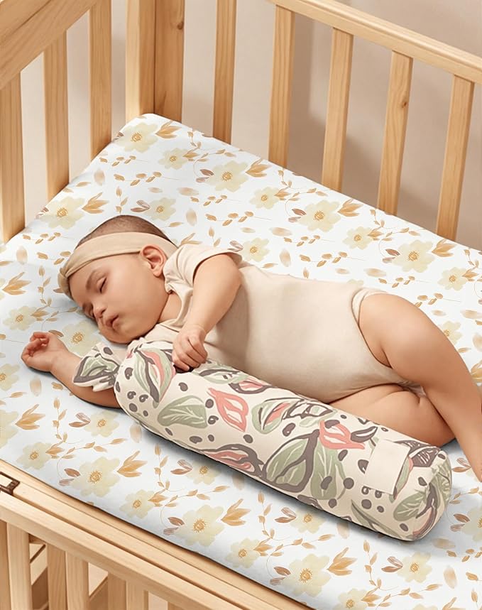 Crib Sheets for Boys and Girls, 2 Pack Fitted Baby Sheets for Standard Toddler Mattress 28" x 52", Soft Breathable Jersey Knit Baby Bedding (Cactus Cozy)