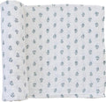 Mebie Baby Cream Berry Muslin Swaddle Blanket, Modern and Neutral, Soft, Newborn Swaddle, 0-3 Month, Comfy Wrap, Baby Essentials & Gifts