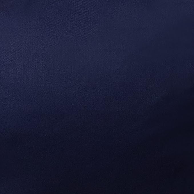 EMMA + OLIVER Small Solid Navy Blue Bean Bag Chair for Kids and Teens