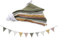 Pennant Banner Flags,Infant and toddler room decoration pennant,for Nursery Decor Baby Birthday Boho Wedding Shower Party Event (Colorful triangular flag banner93)