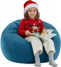 Nobildonna Bean Bag Chair Cover (No Filler) for Kids and Adults,Beanbag Stuffed Animal Storage Without Filling Plush Toys Holder and Organizer Soft Premium Corduroy 200L