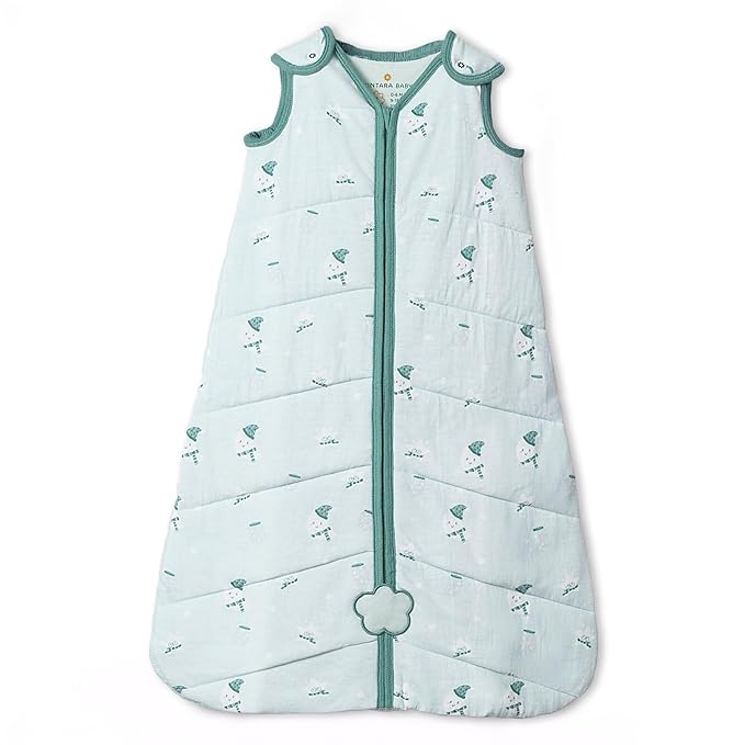 1.5 TOG Sleep Sack - Premium Organic Cotton, Soft, Breathable, Wearable Blanket for Newborns, Infants & Toddlers (18-24 Months), Unisex Baby Sleeping Bag, Gifts for Babies